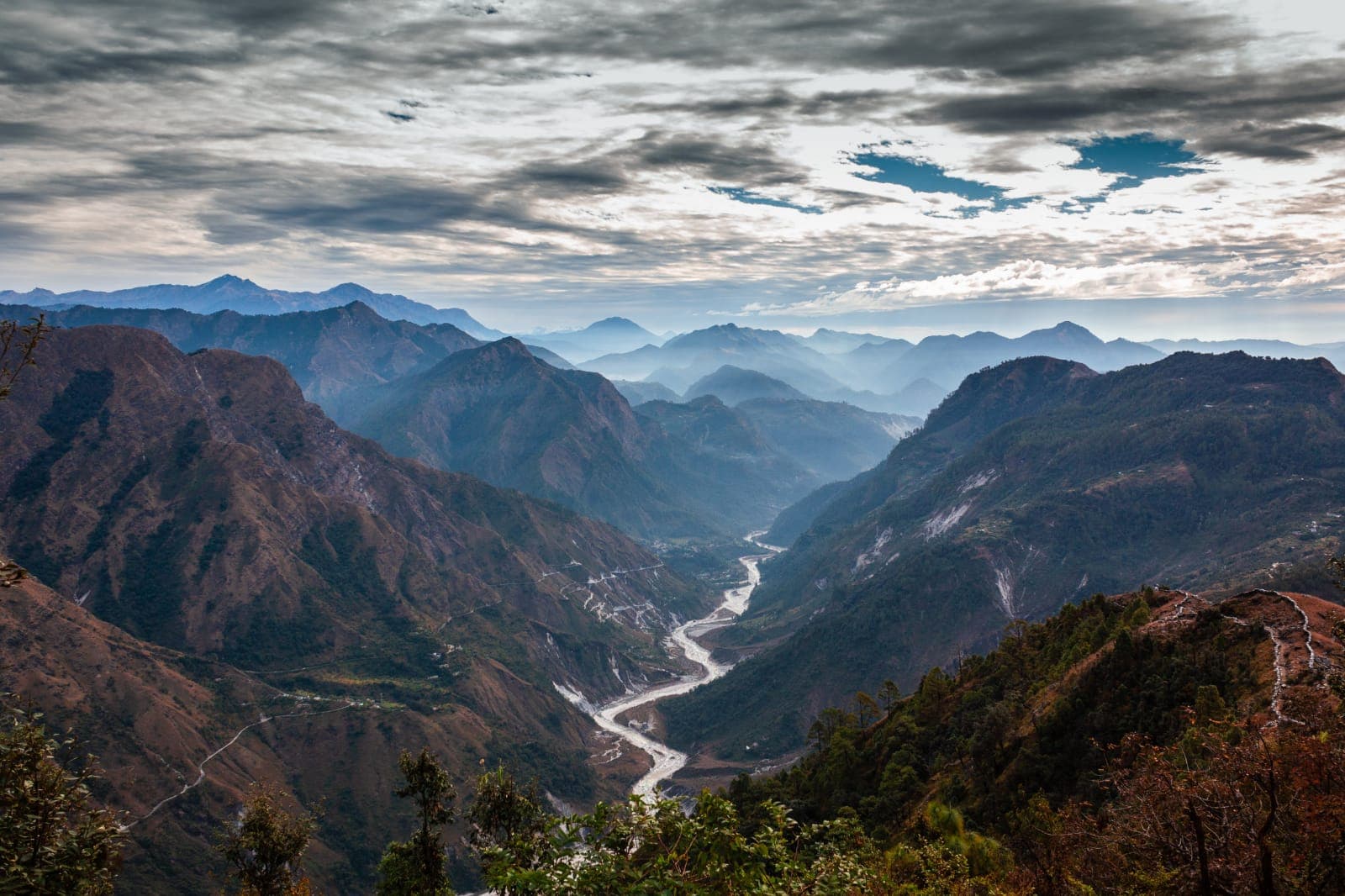 River valley panorama